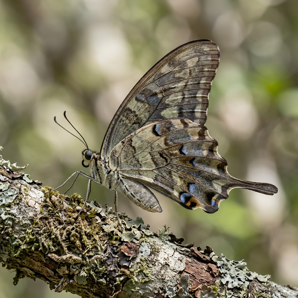 Visualization for Camouflaged swallowtail